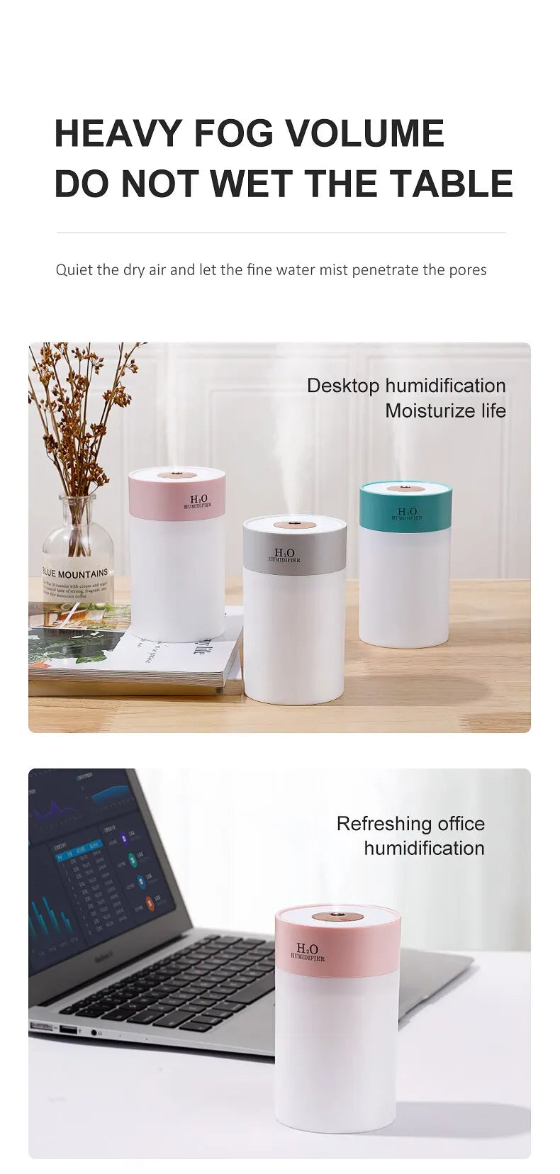 Desktop humidifier