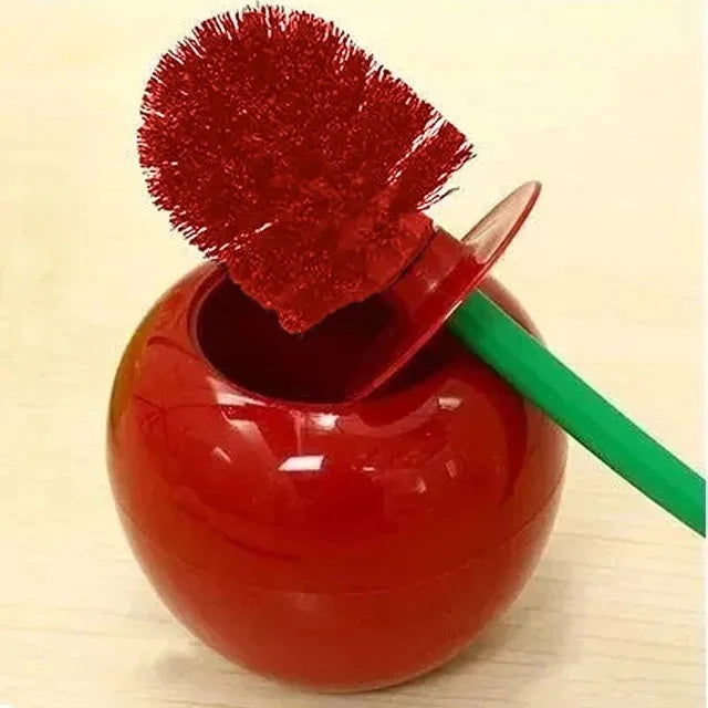 Red Toilet Brush