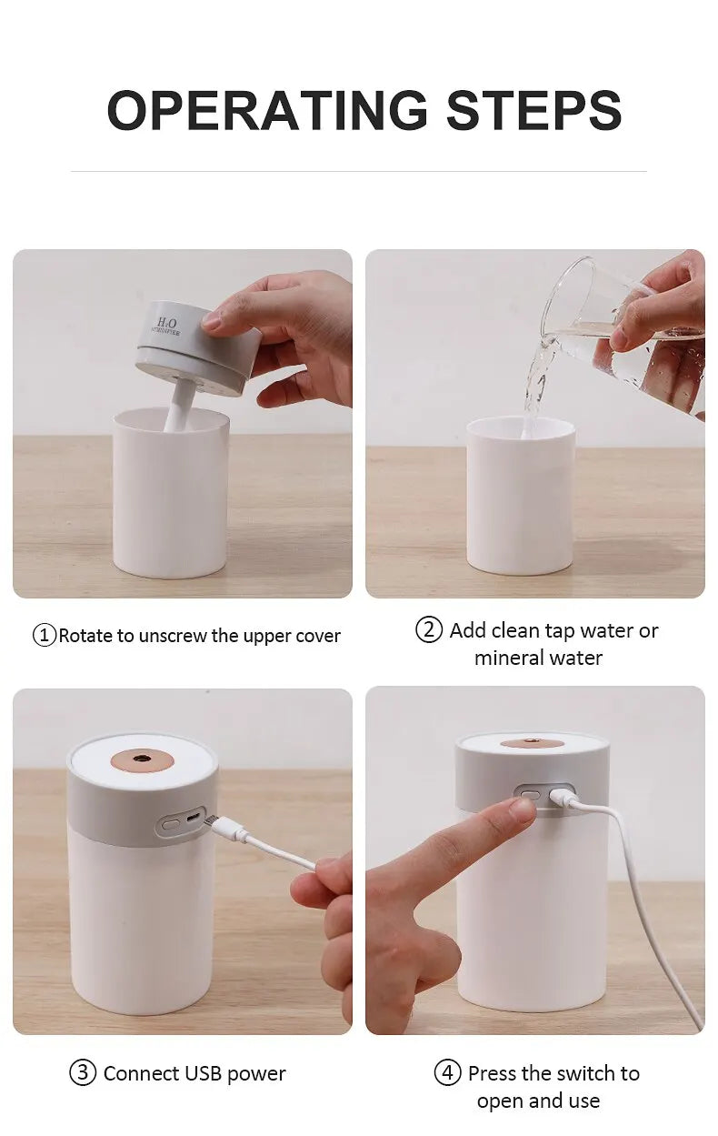 Desktop humidifier