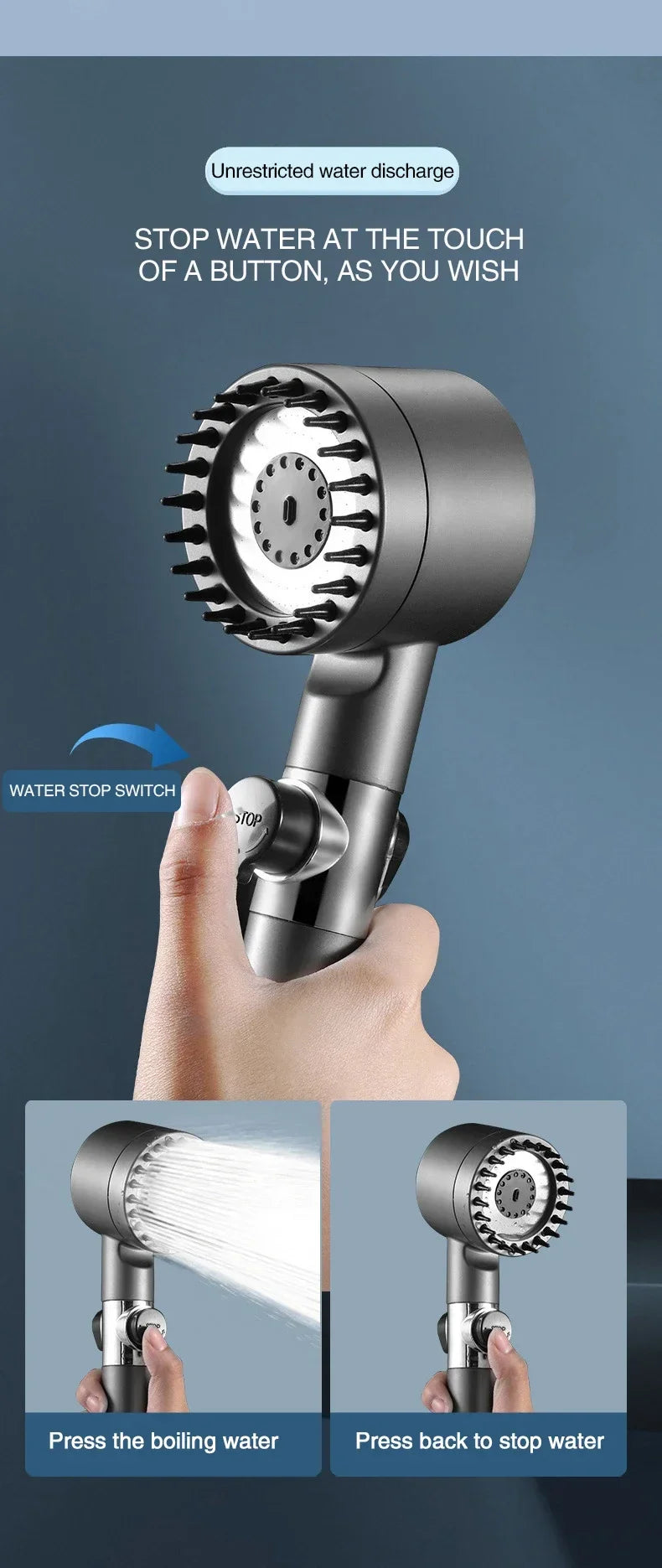 High Pressurized Filter Shower Head